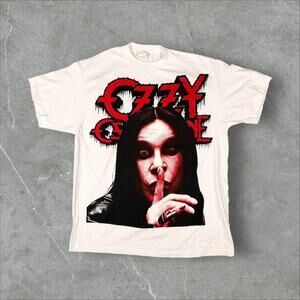 Vintage 90s Ozzy Osbourne Bat Size XL Rock Tour Single Stitch Reprint T-Shirt